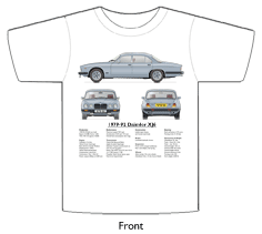 Daimler XJ6 1979-92 T-shirt Front